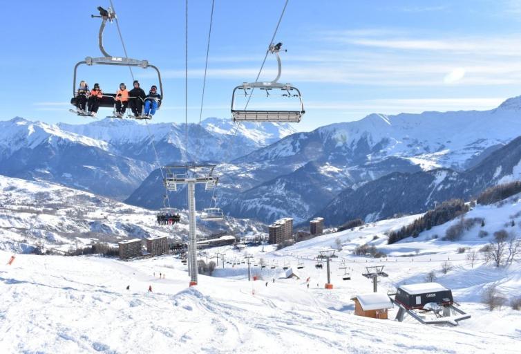 Studio Cosy Au Pied Des Pistes Villarembert Esterno foto