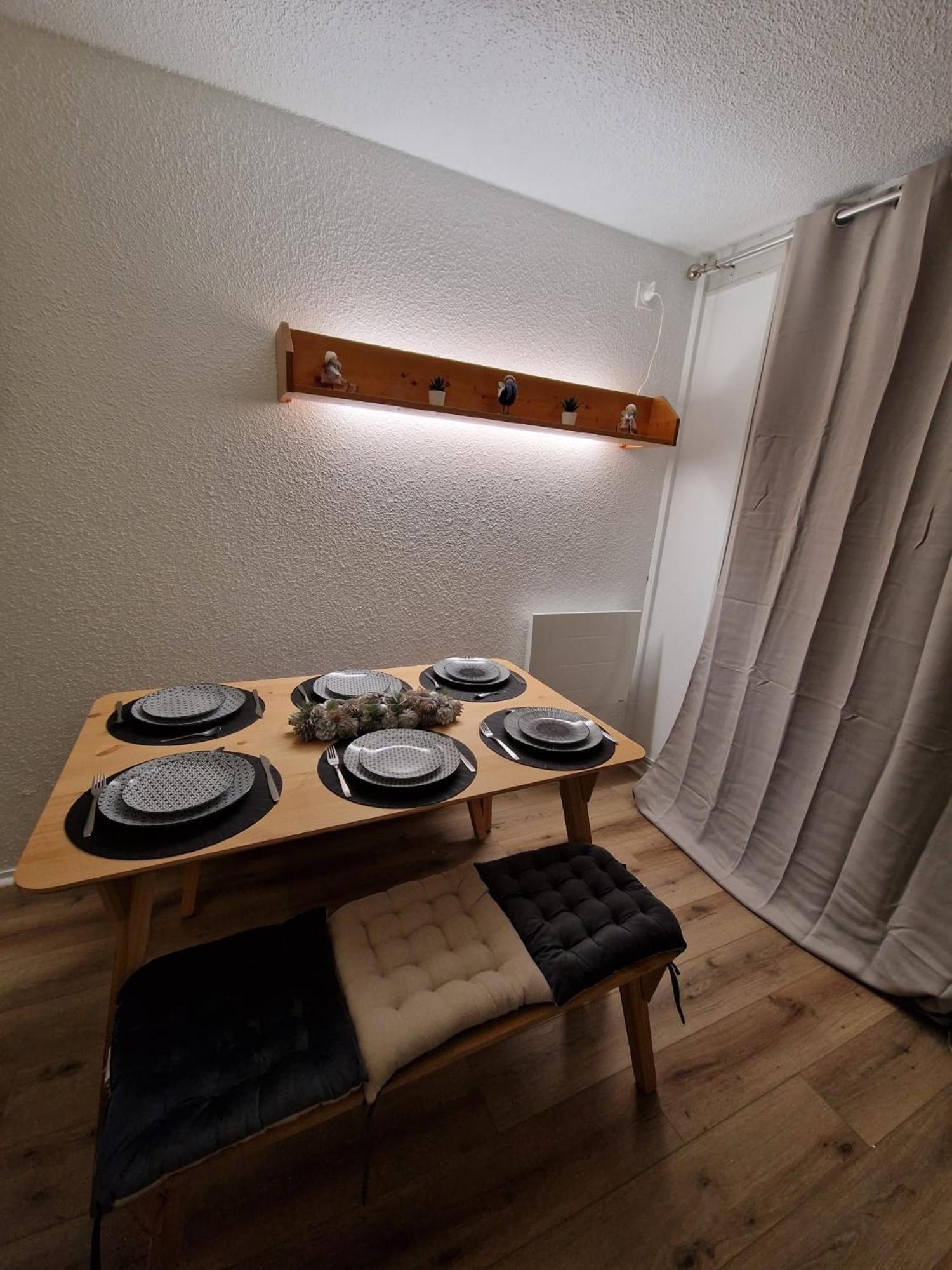 Studio Cosy Au Pied Des Pistes Villarembert Esterno foto